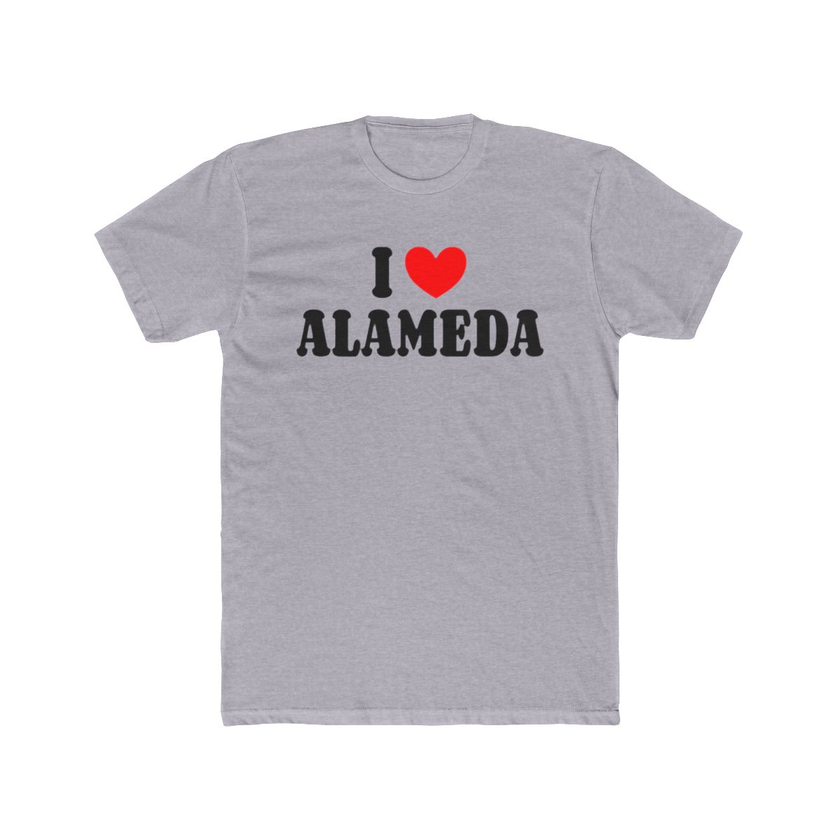 I Love Alameda Shirts Alameda California | Alemeda - alternate angle 3, merchandise